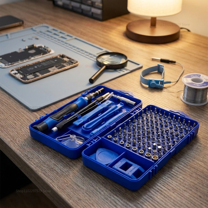 Electronics Gadgets And Accessories - 115-in-1 Multifunktionaler Schraubendreher-Satz Elektronik-Reparaturwerkzeuge für Computer