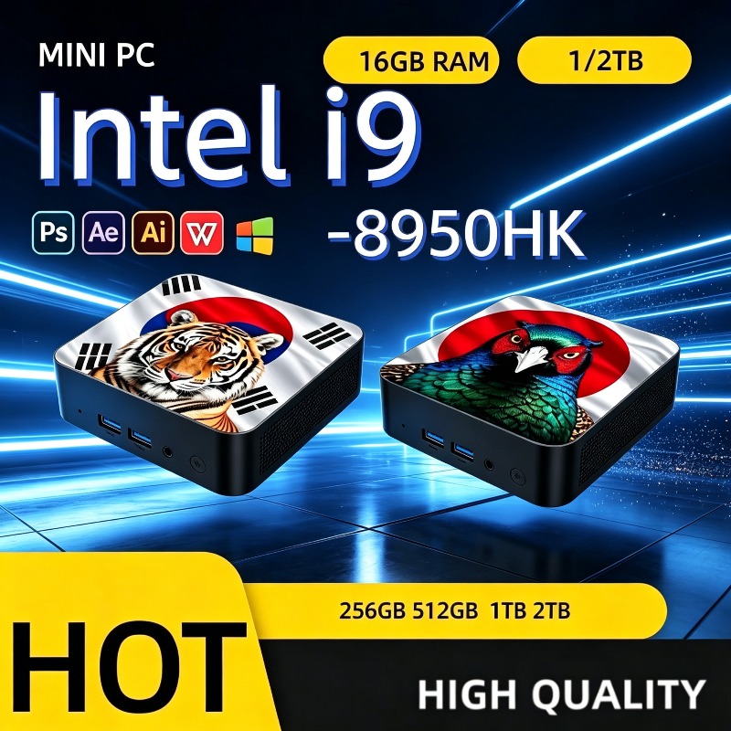 Mini Pc Windows - Kompakter Desktop-Mini-PC Intel Core i9 8950HK,