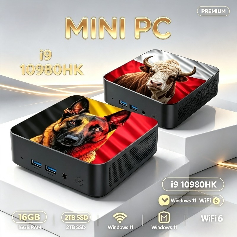 Mini Pc Windows - Mini-PC Leistungsstarker Intel Core i9 10980HK