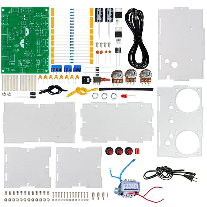 Electronics And Gadgets E - 【DIGITAL GADGET】TDA2030 Zweikanal-Verstärker-Lautsprecher-DIY-Kit, elektronische Montageplatine mit