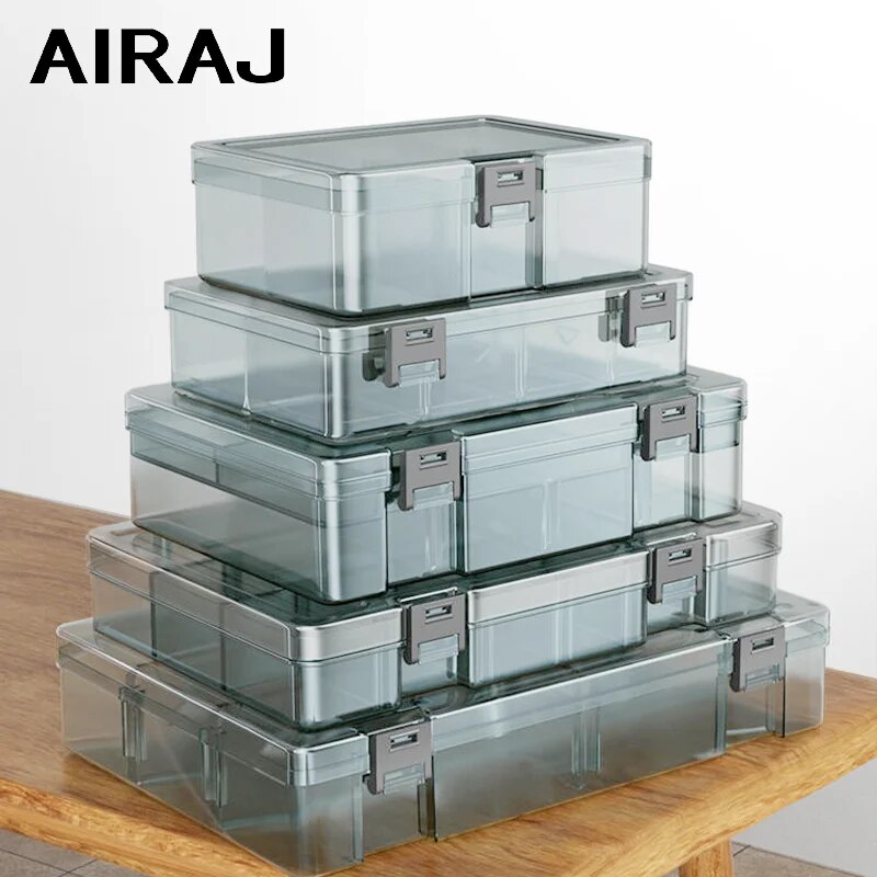 Electronics Gadgets And Accessories - AIRAJ Kunststoff-Werkzeugteile-Box, Aufbewahrungsbox, Schraubenbox, Werkzeugklassifizierung, Bohrerzubehör
