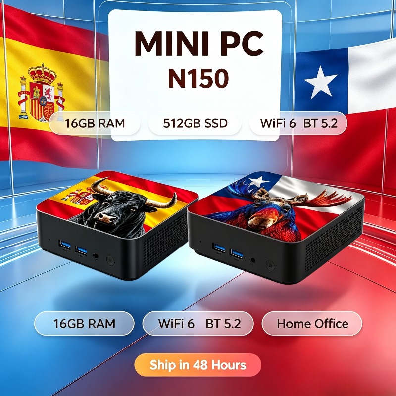 Mini Pc Windows - Tragbarer Mini-PC für Gamer, Intel Core