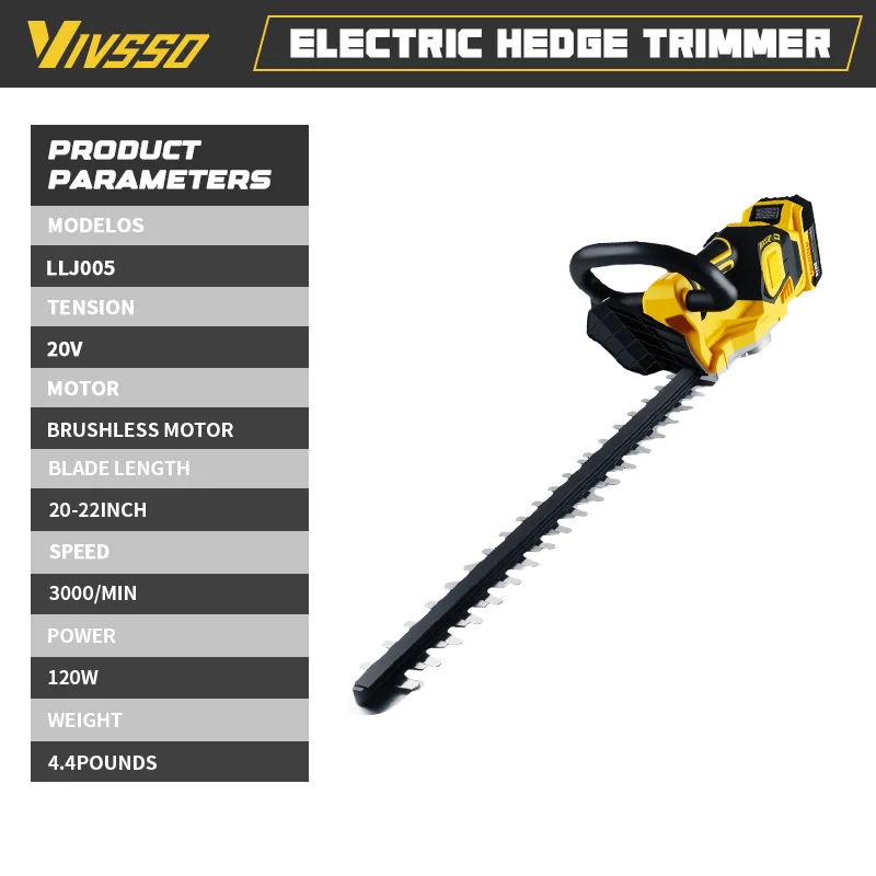 VIVSSO Akku-elektrischer Hecke – Electro Gadgets Bewertung und Preis