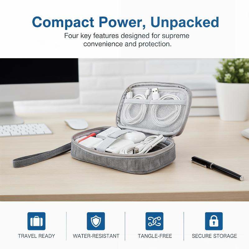 Doppelschichtige Kabelaufbewah – Electronics Gadgets And Accessories Bewertung und Preis