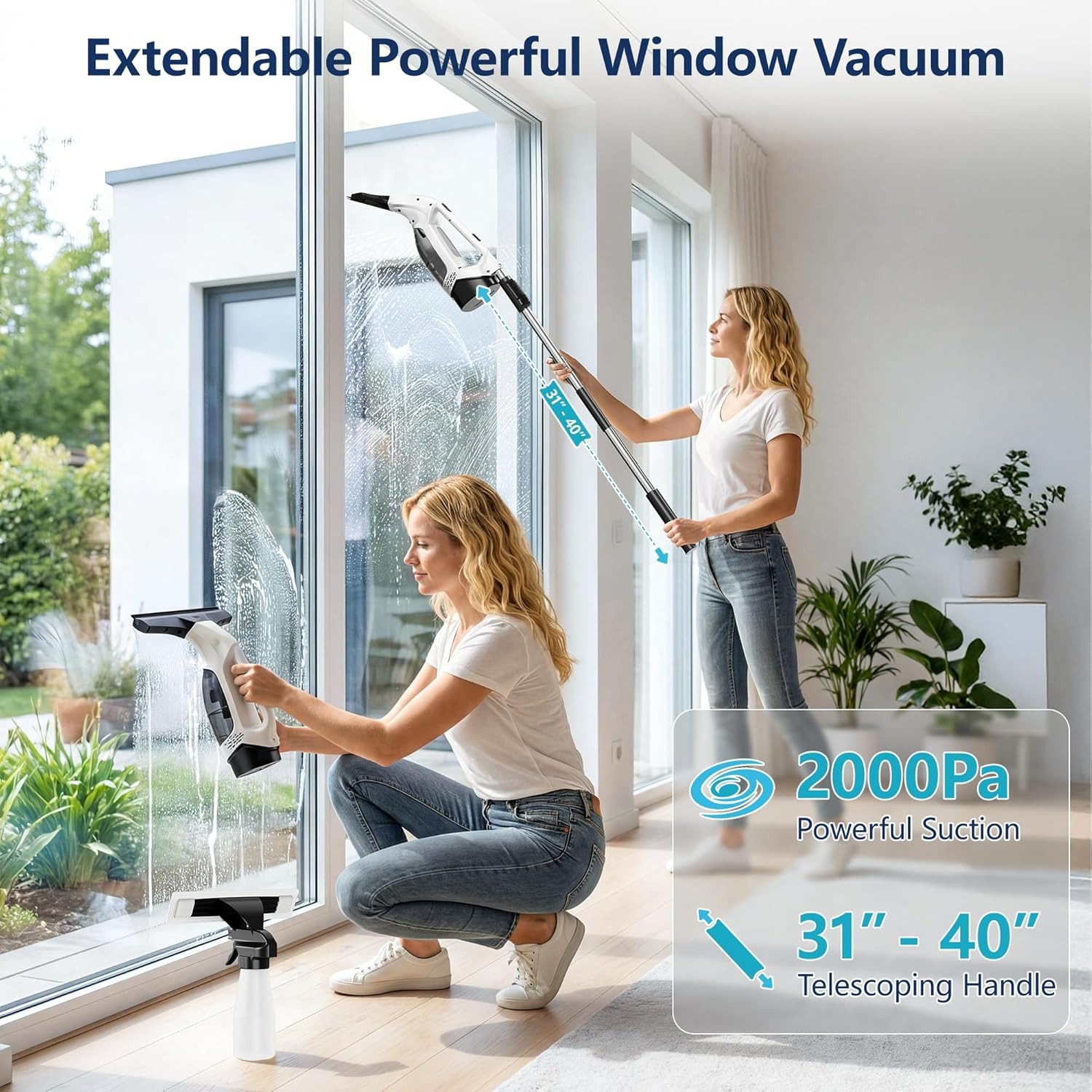 2000Pa Handgehaltener Fensterr – Electro Gadgets Bewertung und Preis