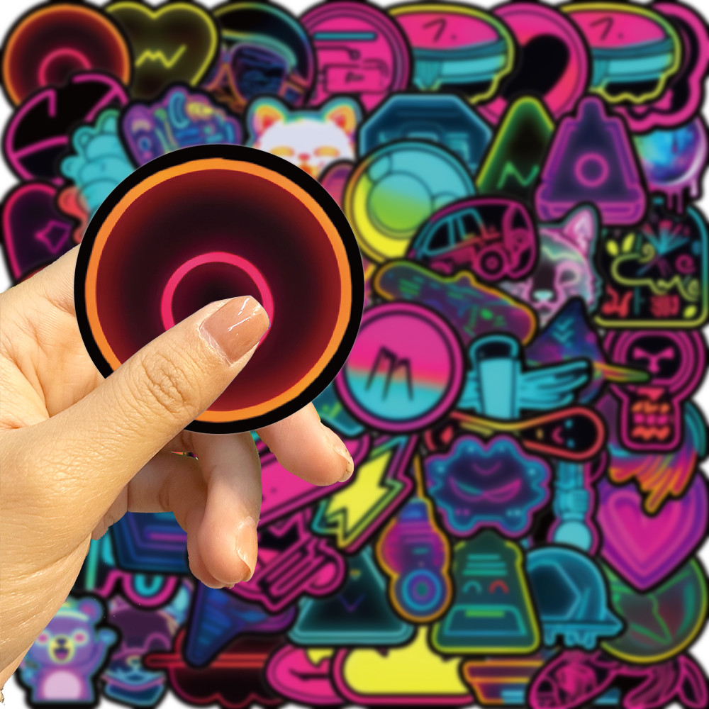 60-teilige Aufkleber im Neon-S – Electronics Gadgets Store Bewertung und Preis